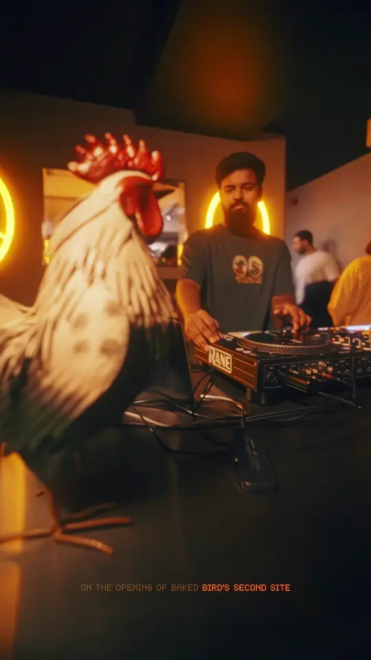 Baked Bird Goodge Street opening film
